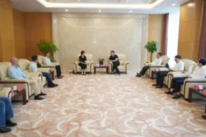 Heinen & Hopman China delegation in the meeting with Changshu High-tech Zone leaders